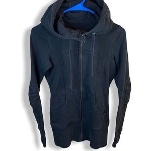 Lululemon Women’s Define Full Zip Track Jacket Thumbholes Black Size 4